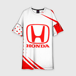 Платье клеш для девочки Honda - sport, цвет: 3D-принт