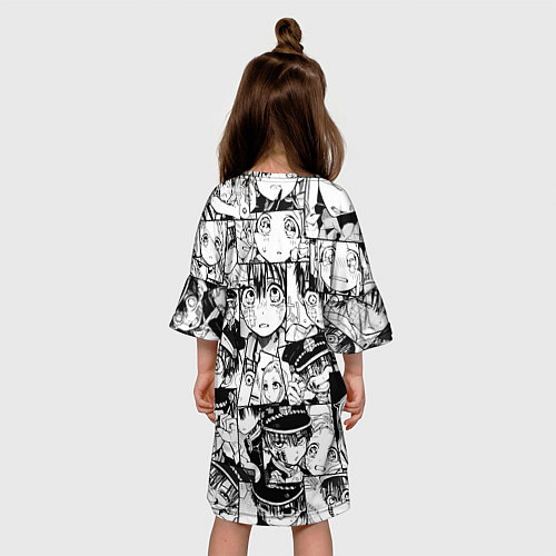 Детское платье Туалетный мальчик Ханако кун паттерн / 3D-принт – фото 4