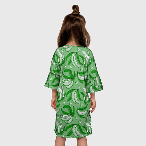 Детское платье Барт Симпсон - Summer / 3D-принт – фото 4