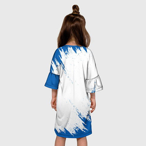 Детское платье Suzuki - texture / 3D-принт – фото 4