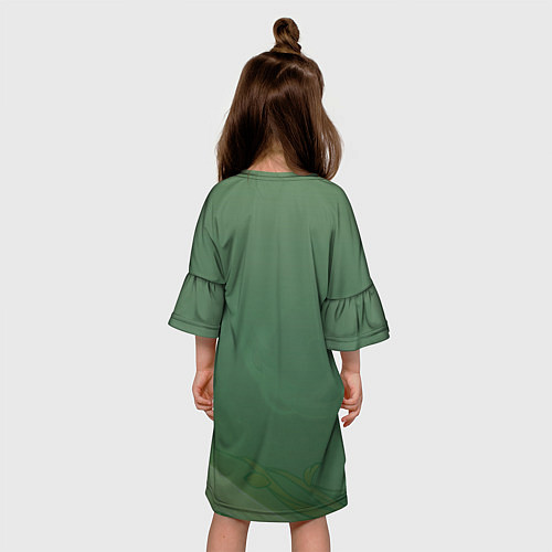 Детское платье Tighnari Genshin Impact / 3D-принт – фото 4
