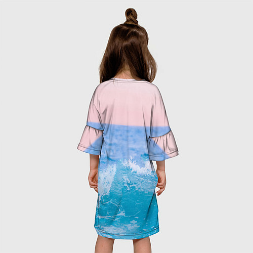 Детское платье BTS Sea / 3D-принт – фото 4