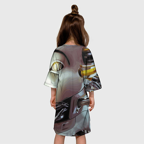 Детское платье Башка Барта Симпсона - Robopunk / 3D-принт – фото 4