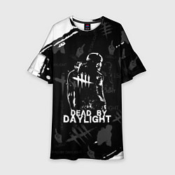 Платье клеш для девочки Dead by daylight - паттерн, цвет: 3D-принт