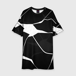 Детское платье Черно-белая классика