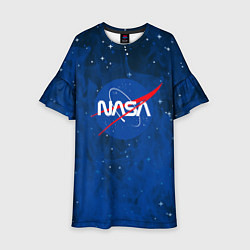 Детское платье Nasa - звёзды лого