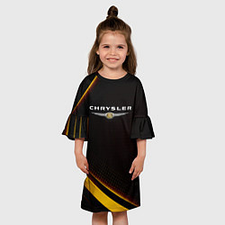 Платье клеш для девочки Chrysler Абстракция, цвет: 3D-принт — фото 2