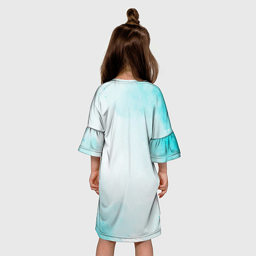 Детское платье Жираф спит / 3D-принт – фото 4