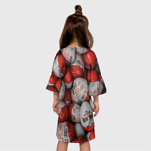 Детское платье Фон из киндер сюрприз / 3D-принт – фото 4