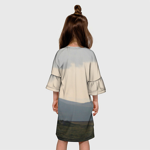 Детское платье Чайка / 3D-принт – фото 4