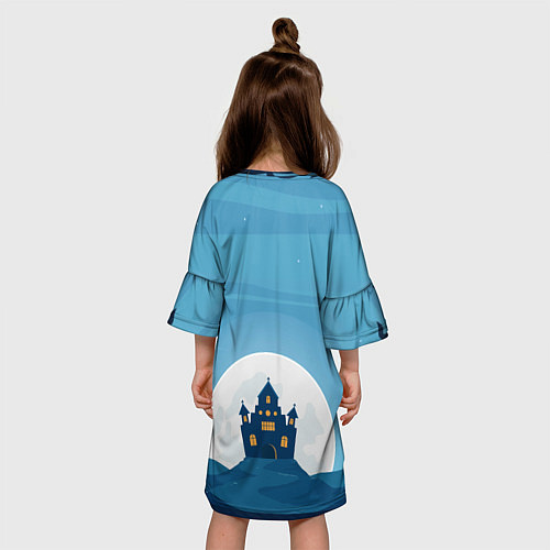 Детское платье Альберт Эйнштейн зомби / 3D-принт – фото 4