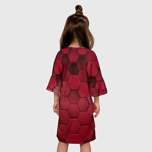 Детское платье Череп пожарного / 3D-принт – фото 4