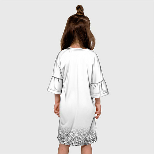 Детское платье Фрейя / 3D-принт – фото 4