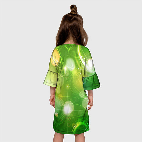 Детское платье Свет в отражении / 3D-принт – фото 4