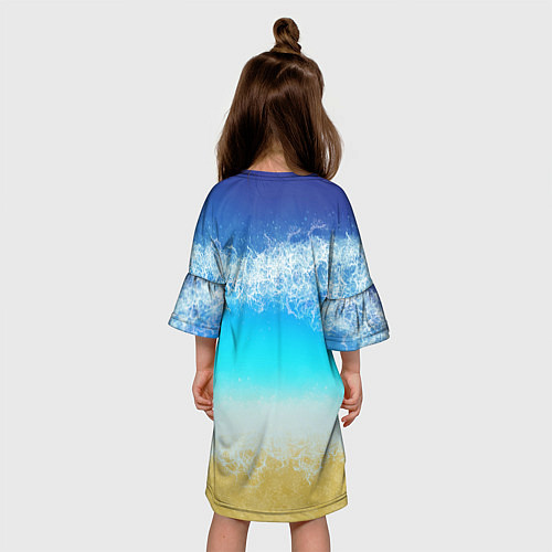 Детское платье Sea lagoon / 3D-принт – фото 4