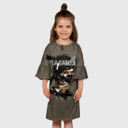 Платье клеш для девочки The Rasmus - альбом The Rasmus, цвет: 3D-принт — фото 2