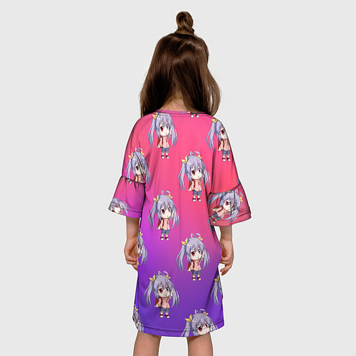 Детское платье Узор с Рэнгэ - Деревенская глубинка / 3D-принт – фото 4
