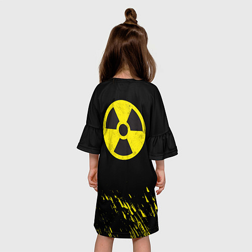 Детское платье Radiation - радиационная опасность / 3D-принт – фото 4