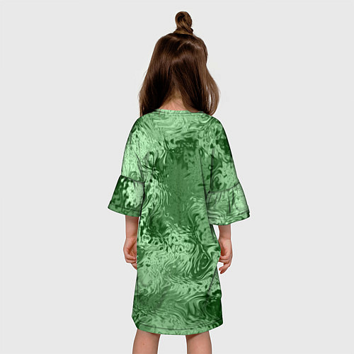 Детское платье Символ друидов трискелион / 3D-принт – фото 4
