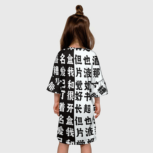 Детское платье Аска школьница / 3D-принт – фото 4
