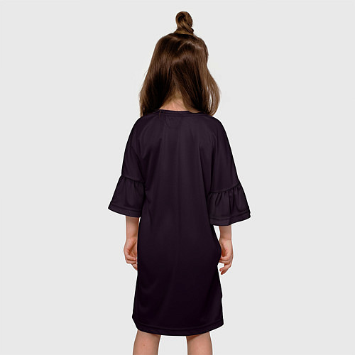 Детское платье Jason Statham - pop art / 3D-принт – фото 4