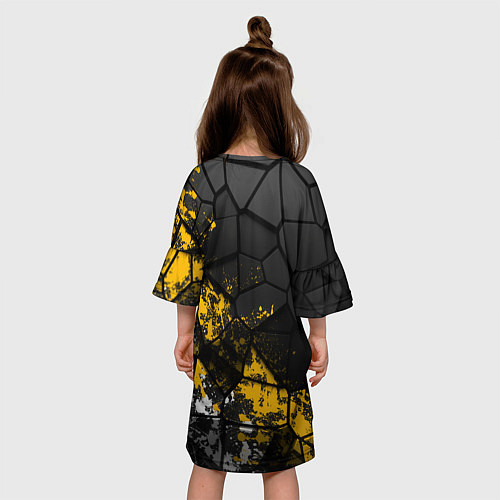 Детское платье Имперская геометрия / 3D-принт – фото 4