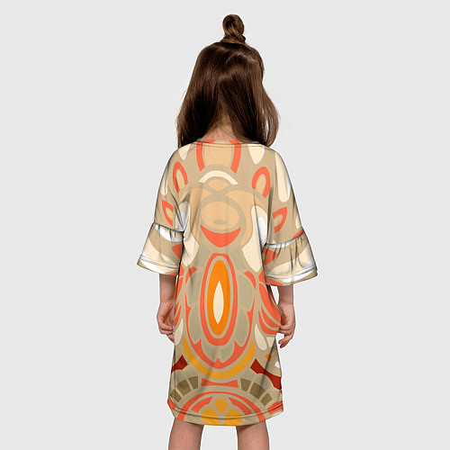 Детское платье Лиса Патрикеевна / 3D-принт – фото 4