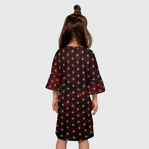 Детское платье Черепочек с треугольником / 3D-принт – фото 4