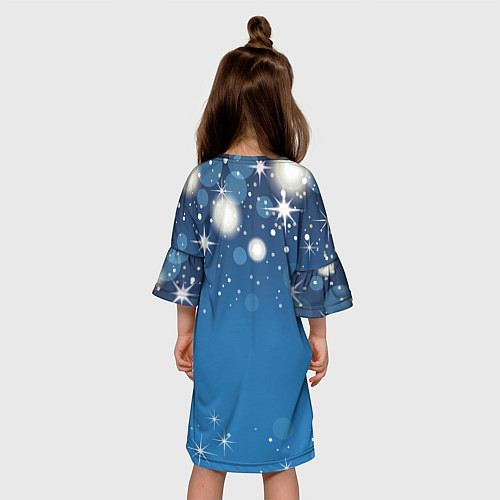 Детское платье Кошачье трио / 3D-принт – фото 4