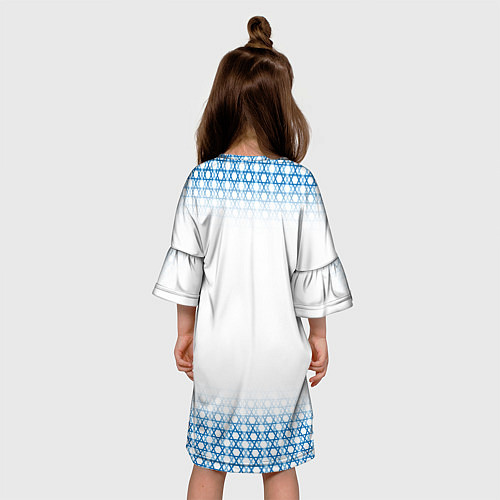 Детское платье Ханука весёлый праздник света / 3D-принт – фото 4