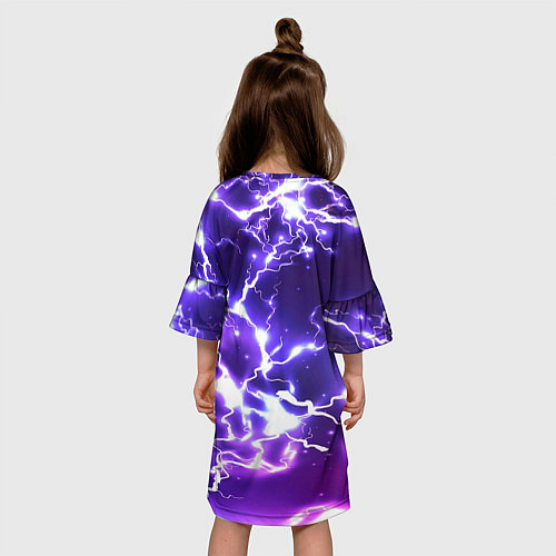 Детское платье Хагги Вагги и молнии / 3D-принт – фото 4