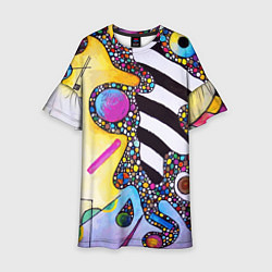 Детское платье Василий Кандинский Абстрактная композиция