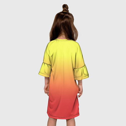 Детское платье Project Playtime - Бокси Бу / 3D-принт – фото 4