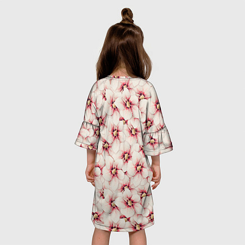 Детское платье Нежность цветов / 3D-принт – фото 4