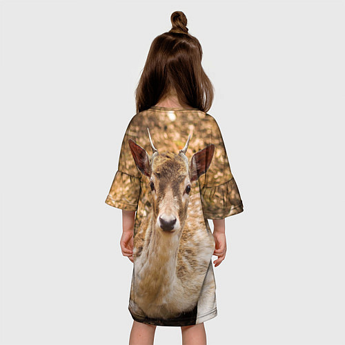 Детское платье Хороший олень / 3D-принт – фото 4