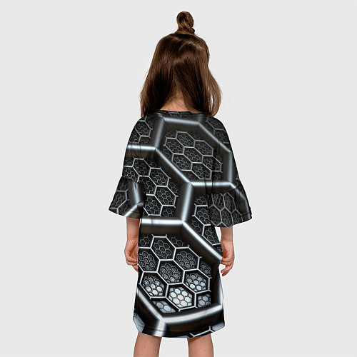 Детское платье Geometry abstraction / 3D-принт – фото 4