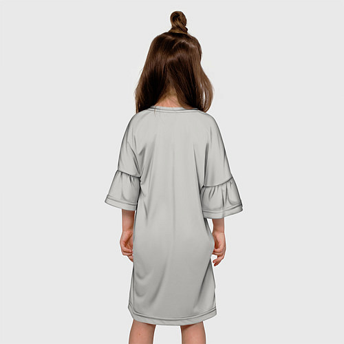 Детское платье Девушка-одуванчик / 3D-принт – фото 4