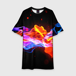 Детское платье Битвы огней волны