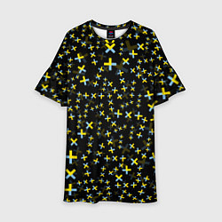 Детское платье TXT pattern logo