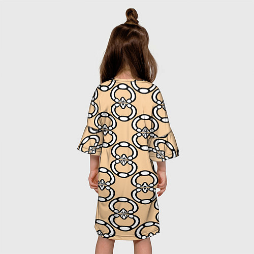 Детское платье Восьмерочка, полукруг в форме цифры / 3D-принт – фото 4