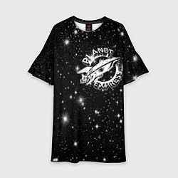 Платье клеш для девочки Футурама межпланетный экспресс, цвет: 3D-принт