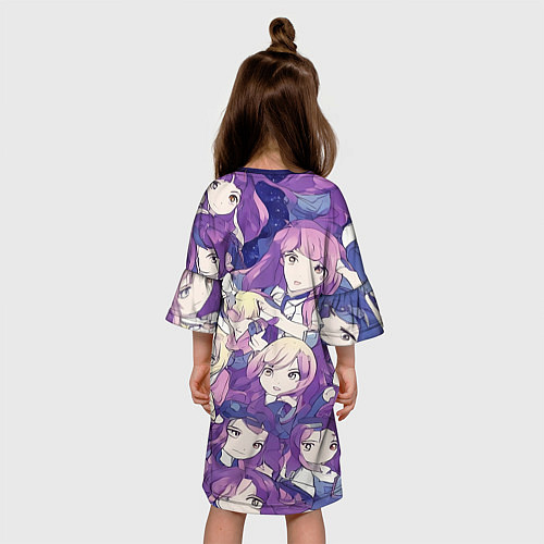 Детское платье Японские девушки в стиле анимэ / 3D-принт – фото 4