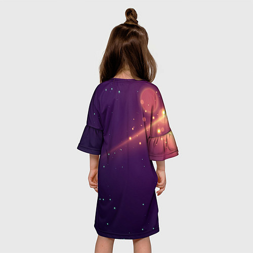 Детское платье Космонавт на шариках / 3D-принт – фото 4