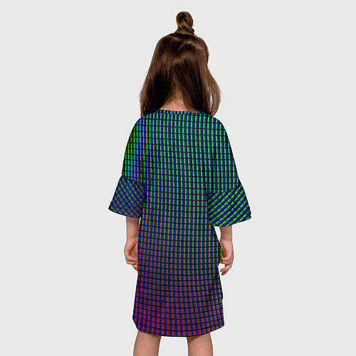 Детское платье Multicolored texture / 3D-принт – фото 4