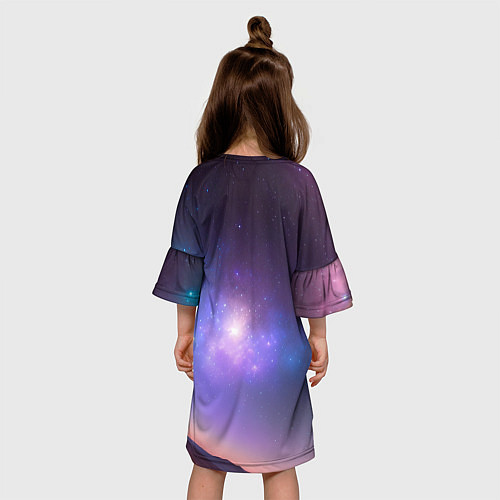 Детское платье Вселенная-арт / 3D-принт – фото 4