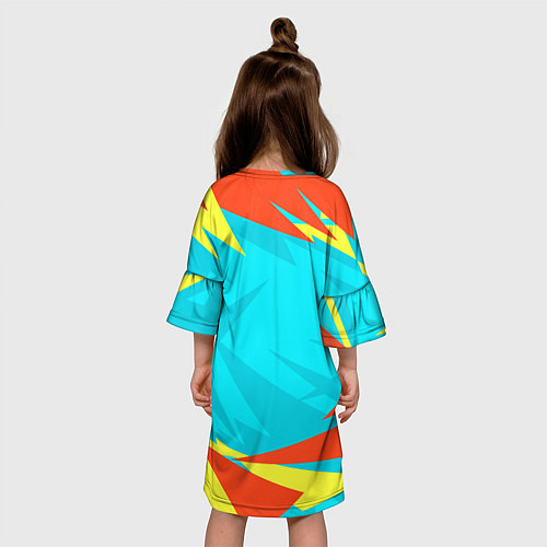 Детское платье Кот Фамильяр - Hi-Fi-Rush / 3D-принт – фото 4