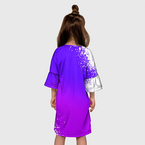 Детское платье Астро логотип / 3D-принт – фото 4