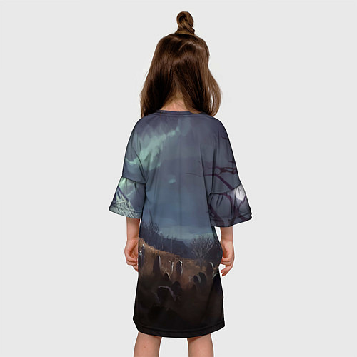 Детское платье Граф Хомякула нейросеть / 3D-принт – фото 4