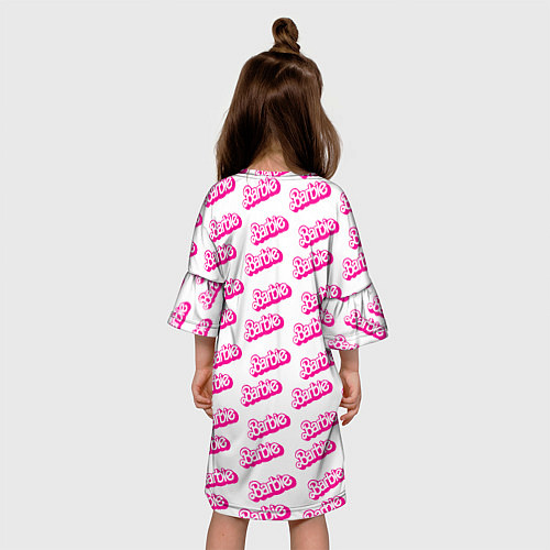 Детское платье Барби Паттерн / 3D-принт – фото 4