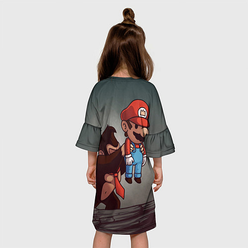Детское платье Марио держит Данки Конг / 3D-принт – фото 4